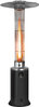 Parasol Chauffant Gaz Design, véritable Flamme, roulettes incluses 10.5 kwatts H: 2m12